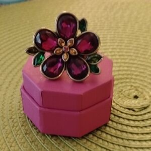 Heidi Daus Floral Gemstone Ring